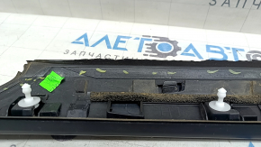 The left front pillar molding of a 2021-26 Nissan Rogue has become worn out.