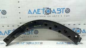 Rear left fender arch trim for Nissan Rogue 21-26 US built, structure, broken fasteners