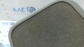 Right trunk lid for Toyota Prius 30 12-15, gray, type 1, needs dry cleaning, scratches, broken fasteners