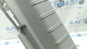 Toyota Prius 30 10-15 trunk opening trim, gray, with bracket trim, scratches, broken fastener, needs cleaning