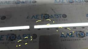 Toyota Prius 30 rear left door glass, 10-15 scratches
