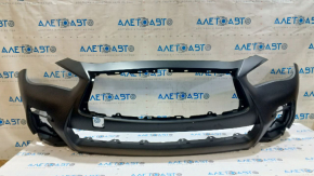 Bare front bumper Infiniti Q50 18-21 Sport, without parking sensors, without washers