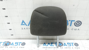 Rear left headrest Toyota Prius 30 10-15 velor, dark gray, crushed, for cleaning