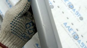 Ford Escape MK3 17-19 front bumper lip trim, gray structure, scratches