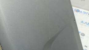 Ford Escape MK3 17-19 front bumper lip trim, gray structure, scratches
