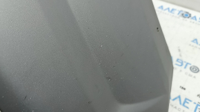 Ford Escape MK3 17-19 front bumper lip trim, gray structure, scratches