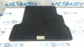 Rear left fabric floor mat for Ford Escape MK3 13-19 black, for cleaning