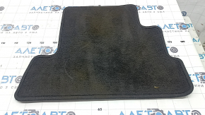 Fabric floor mat, rear right, Ford Escape MK3 13-19, black, for cleaning