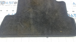 Fabric floor mat, rear right, Ford Escape MK3 13-19, black, for cleaning