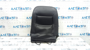 Ford Escape MK3 17-19 passenger seat back upholstery, black leather, heated