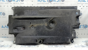 Front left underbody protection for Mazda CX-5 17-25, broken fastener, dented