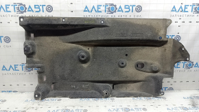 Front left underbody protection for Mazda CX-5 17-25, broken fastener, dented