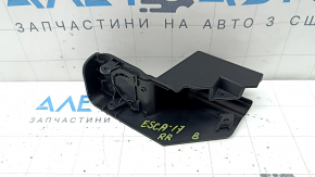 Black rear right driver's seat runner trim for Ford Escape MK3 14-19, with plug