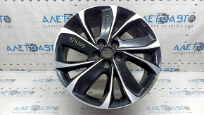 Wheel rim R19 x 7J ET45 Mazda CX-5 22-25 black with chrome, type 2, light curb