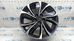 Wheel rim R19 x 7J ET45 Mazda CX-5 22-25 black with chrome, type 2, light curb