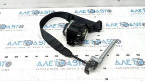 Passenger seat belt with squib and tensioner for Ford Escape MK3 18-19 black