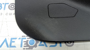 Left side center console trim for Ford Escape MK3 2017-2019, black, with plug, scratches, worn, broken mount