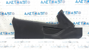 Ford Escape MK3 2017-2019 black center console trim, right side, with plug, scratches, worn