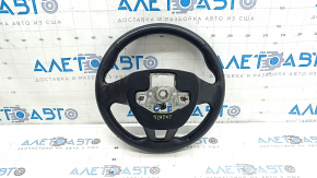 Naked steering wheel for Ford Escape MK3 2017-2019, black leather, heated, worn, scratches