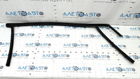 Upper front left door molding Ford Escape MK3 13-19 mat with glass seal