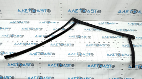 Upper rear right door molding for Ford Escape MK3 13-17 matte with glass seal
