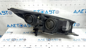 Left front headlight assembly for Ford Escape MK3 2017-2019, xenon + LED, light, sand, peeling paint, scratches, chip