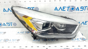 Right front headlight assembly for Ford Escape MK3 2017-2019, xenon + LED, light, chips