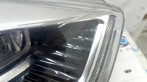 Right front headlight assembly for Ford Escape MK3 2017-2019, xenon + LED, light, chips