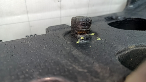 Toyota Rav4 16-18 front bumper absorber, cracks