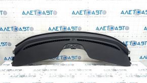 Ford Escape MK3 13-19 black upper center dash trim panel with crack in mount