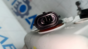 Left turn signal for Ford Escape MK3 2017-2019, white, with fog lights, cracks in the mount