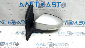 Left side mirror assembly for Ford Escape MK3 2017-2019, red, 14 pins, turn signal, BSM, backlight