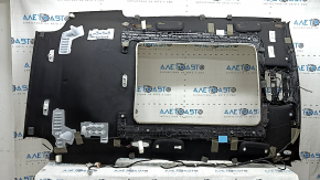 Ford Escape MK3 2017-2019 headliner, gray, for panoramic windows, brackets peeling off, needs cleaning