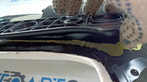 Ford Escape MK3 2017-2019 headliner, gray, for panoramic windows, brackets peeling off, needs cleaning
