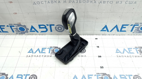 Ford Escape MK3 17-19 Black Leather Gear Shift Knob with Cover