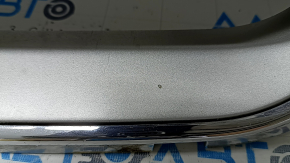 Radiator grille grill Ford Escape MK3 17-19 rest, gray, with chrome, with emblem, pokes