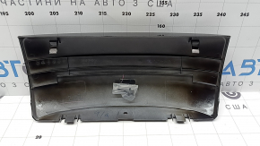 Black lower rear bumper cap for Lexus LX570 08-21
