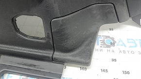 Left arch trim for Jeep Grand Cherokee WL 22-26, black, plastic, with overlays, scratches, worn