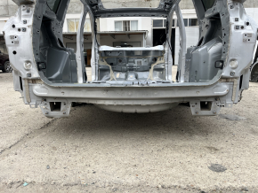 Rear panel for Ford Escape MK3 2013-2019, 2 parts, on the body, silver