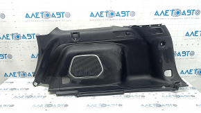 Right arch trim for Jeep Grand Cherokee WL 22-26, black, plastic for subwoofer