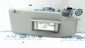 Right visor for Jeep Grand Cherokee WL 21-23, gray, with backlight, without hook