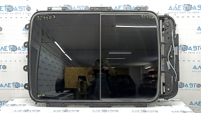 Jeep Grand Cherokee WL 21-26 Black Curtain Panorama Assembled