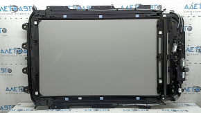 Jeep Grand Cherokee WL 21-26 Black Curtain Panorama Assembled