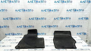 Set of fabric floor mats for Jeep Grand Cherokee WL 21-26, black, for cleaning