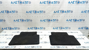 Set of fabric floor mats for Jeep Grand Cherokee WL 21-26, black, for cleaning