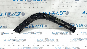 Rear left fender arch trim for Jeep Grand Cherokee WL 21-26, structure, broken fasteners