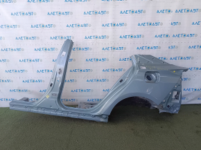 Quarter wing rear left Toyota Prius 50 19-22 under BSM, on the body, green, dent