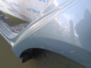 Quarter wing rear left Toyota Prius 50 19-22 under BSM, on the body, green, dent