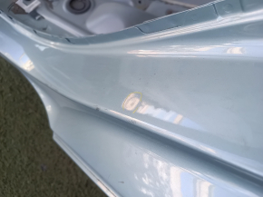 Quarter wing rear left Toyota Prius 50 19-22 under BSM, on the body, green, dent