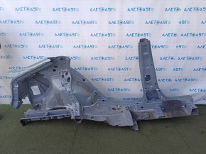Quarter wing rear left Toyota Prius 50 19-22 under BSM, on the body, green, dent